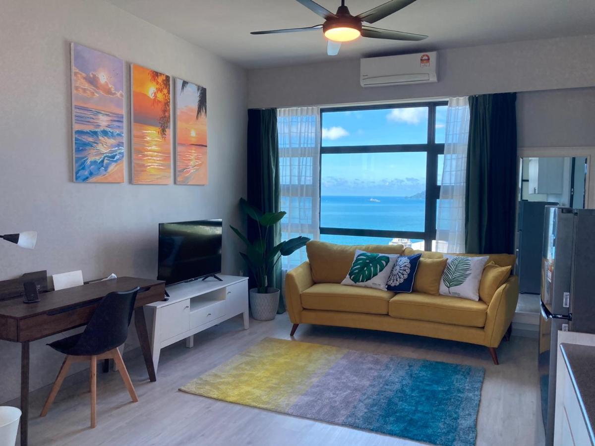 Ferienwohnung Mango House3-Sea View/ Wifi/ Water Filter/biggest unit@JQ Kota Kinabalu Exterior foto