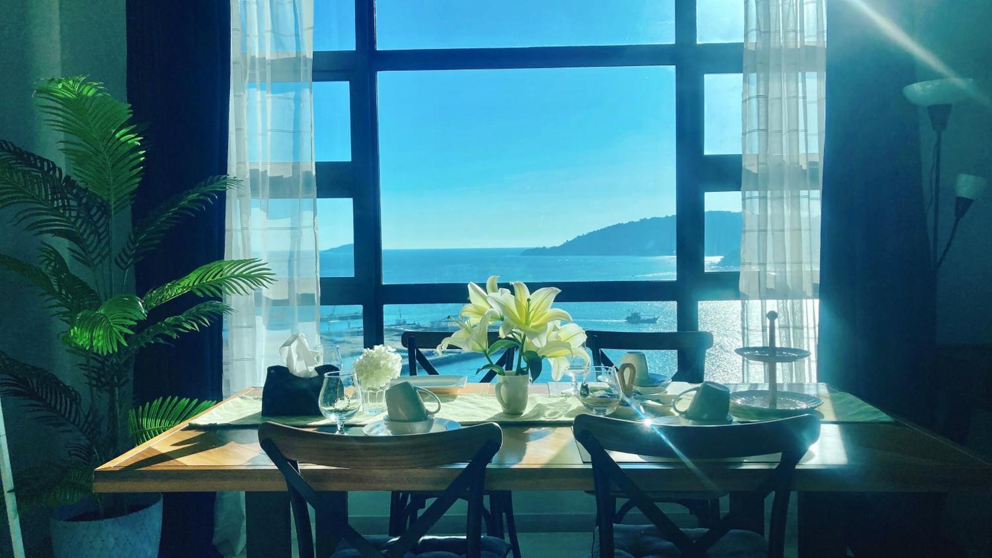Ferienwohnung Mango House3-Sea View/ Wifi/ Water Filter/biggest unit@JQ Kota Kinabalu Exterior foto