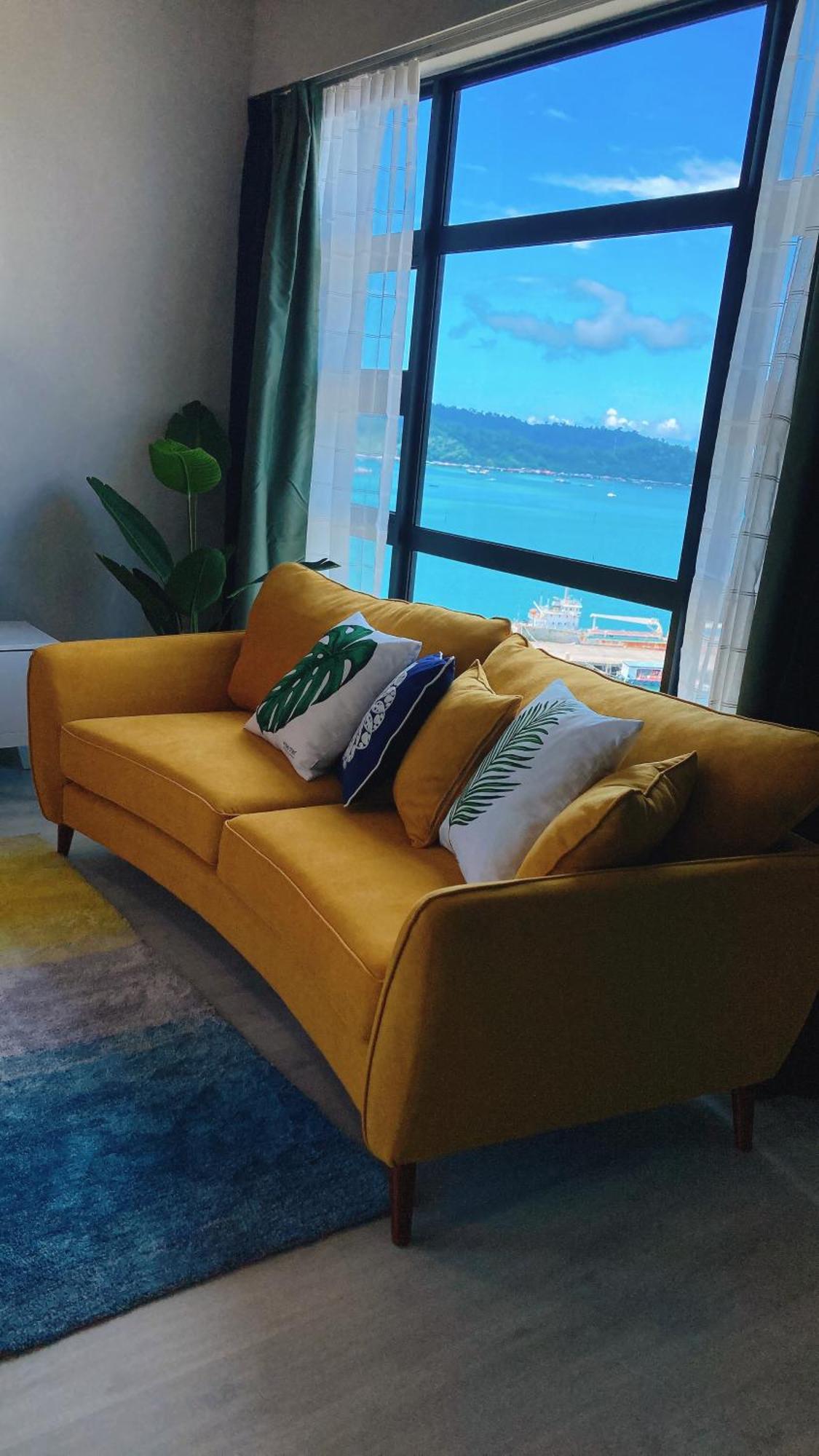 Ferienwohnung Mango House3-Sea View/ Wifi/ Water Filter/biggest unit@JQ Kota Kinabalu Exterior foto