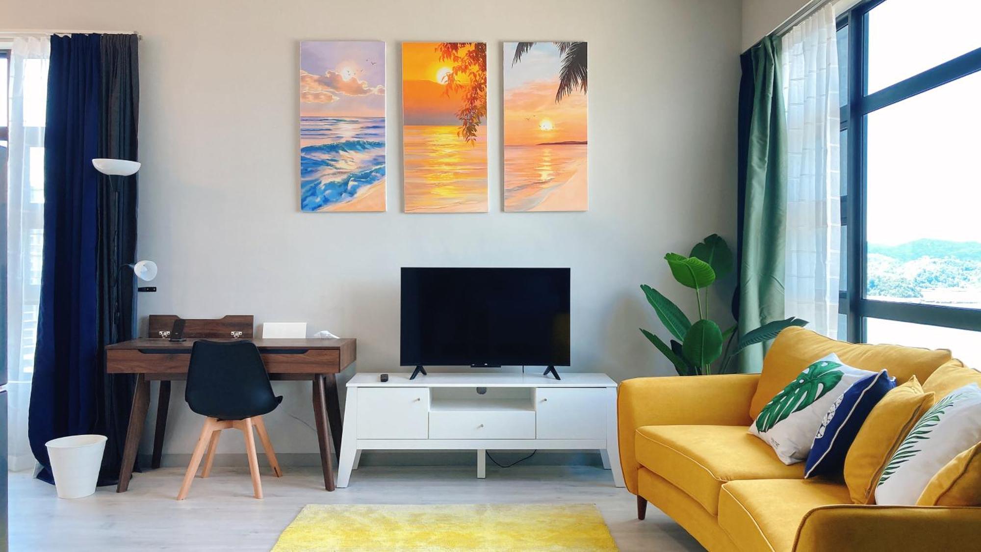 Ferienwohnung Mango House3-Sea View/ Wifi/ Water Filter/biggest unit@JQ Kota Kinabalu Exterior foto