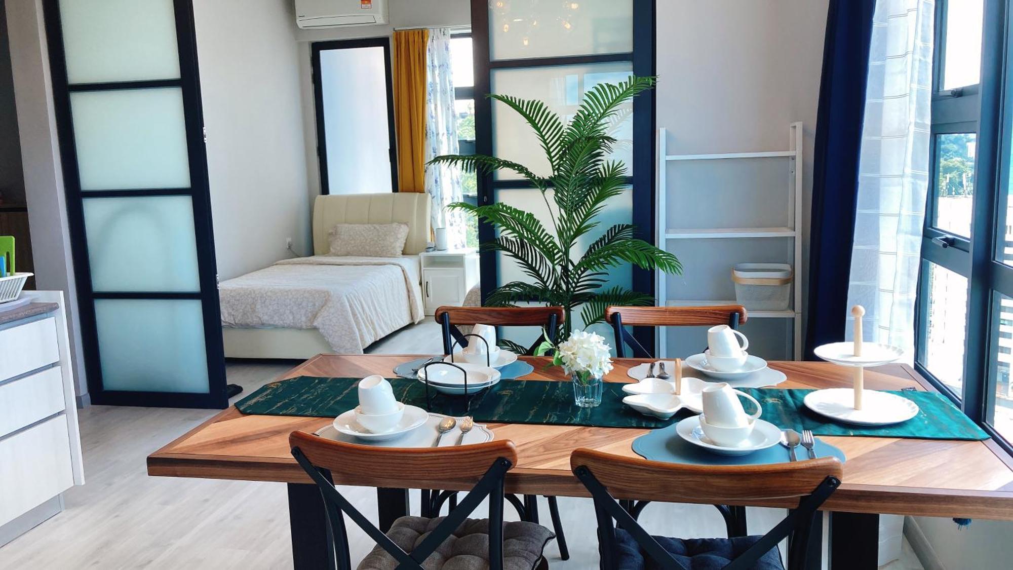 Ferienwohnung Mango House3-Sea View/ Wifi/ Water Filter/biggest unit@JQ Kota Kinabalu Exterior foto