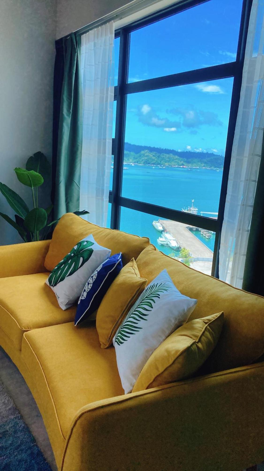Ferienwohnung Mango House3-Sea View/ Wifi/ Water Filter/biggest unit@JQ Kota Kinabalu Exterior foto