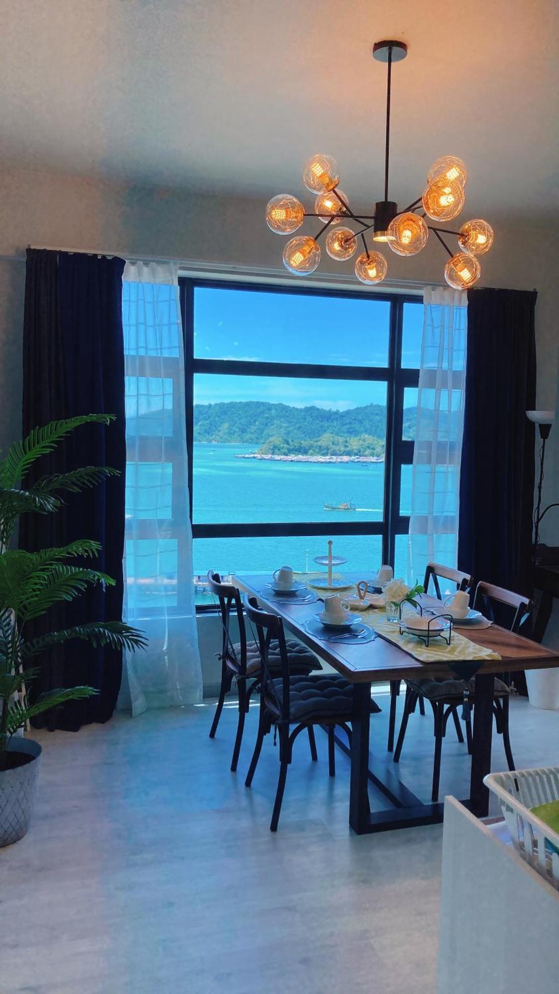 Ferienwohnung Mango House3-Sea View/ Wifi/ Water Filter/biggest unit@JQ Kota Kinabalu Exterior foto